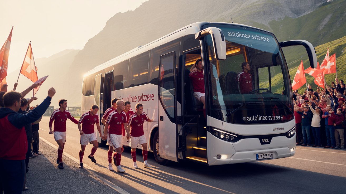 Noleggio Autobus per trasferte sportive. Comodità, sicurezza e convenienza • Autolinee Svizzere Private SA.
