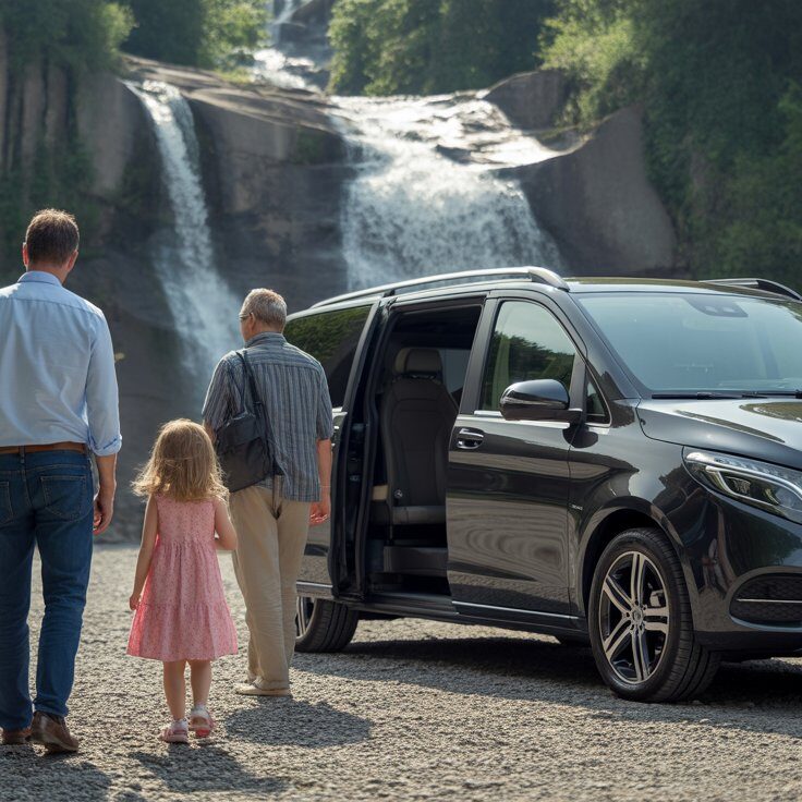 Noleggio Minivan per Le Più Belle Cascate e Orridi in Svizzera e Italia