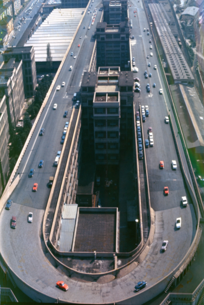 La pista di collaudo sul tetto del Lingotto