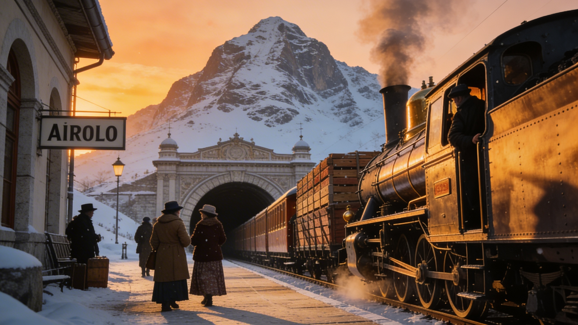 La Via del S.Gottardo - Quando i Treni presero il posto dei muli La Via del S.Gottardo - Quando i Treni presero il posto dei muli
