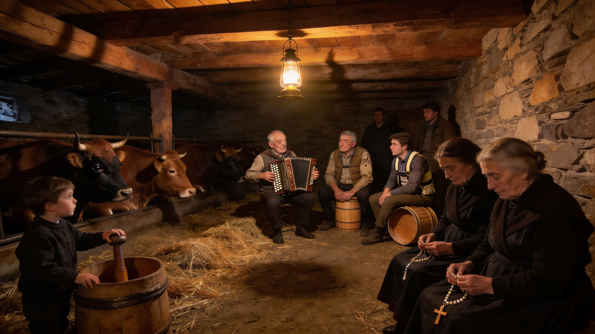 Quando la stalla era il "social" degli alpeggi. Quando la stalla era il "social" degli alpeggi.