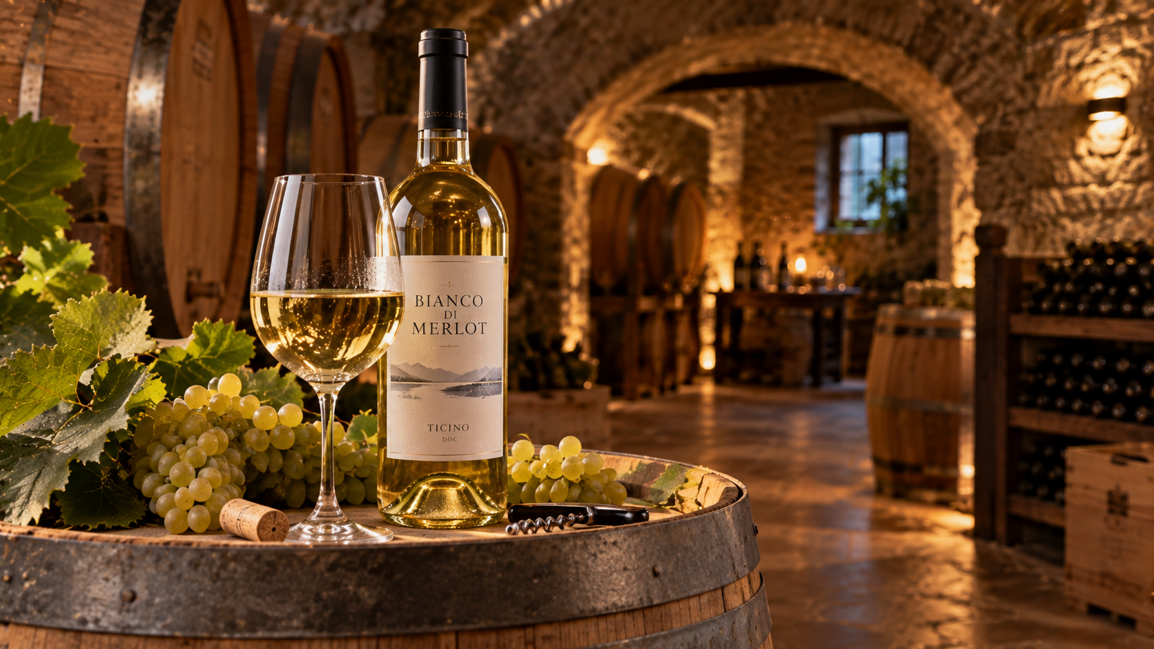 L'esclusivo Bianco di Merlot - Una vera specialità ticinese