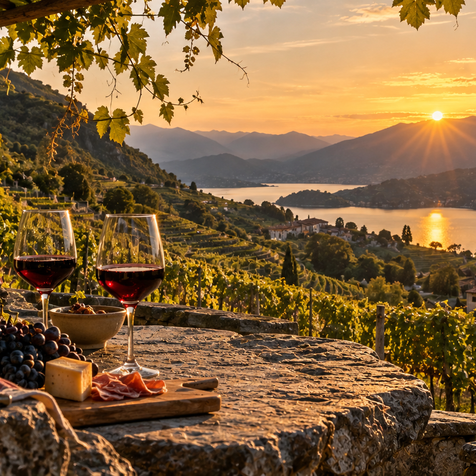 Vendemmia in Ticino Vendemmia in Ticino