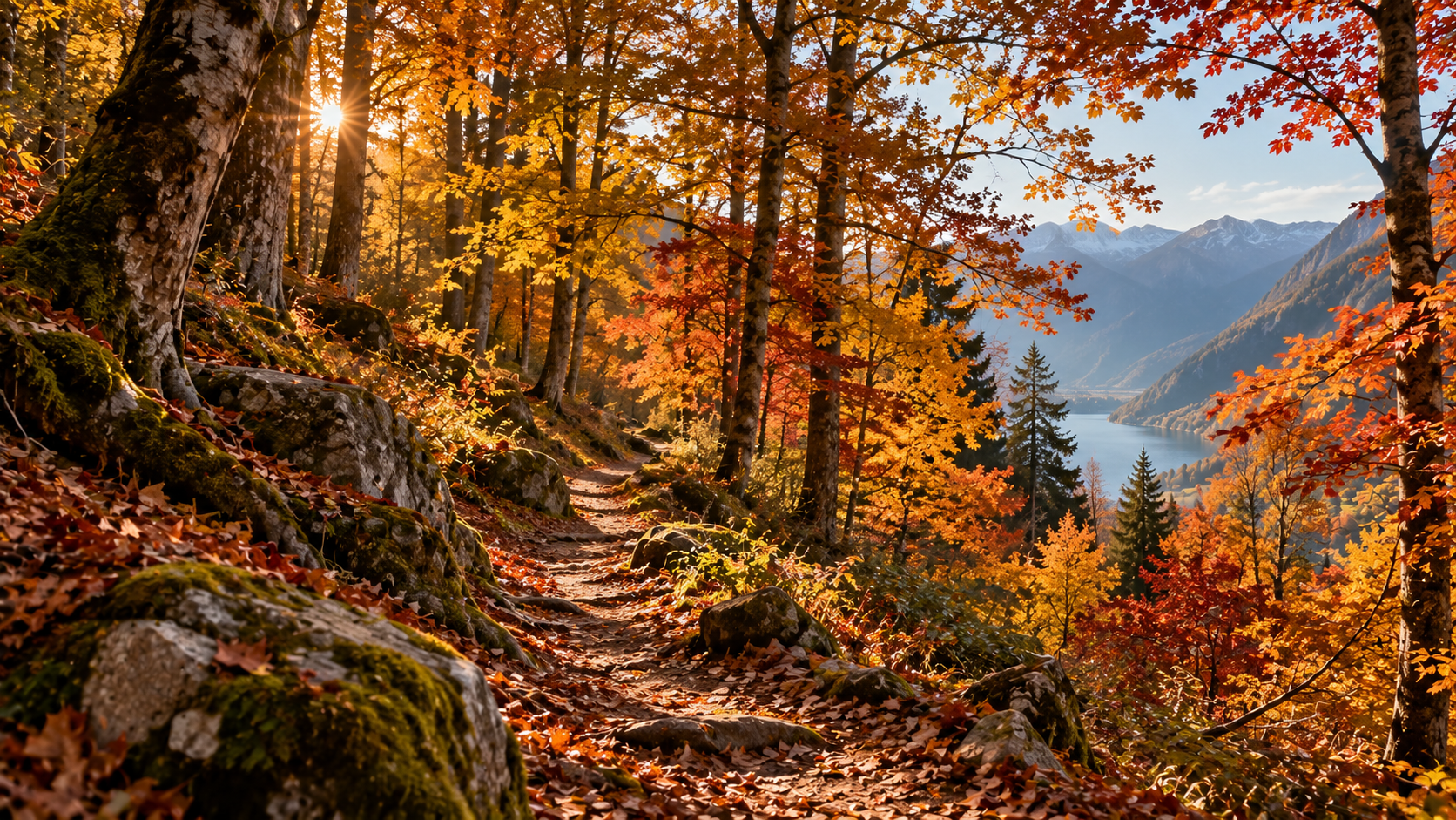 Il foliage non arriva ovunque nello stesso momento