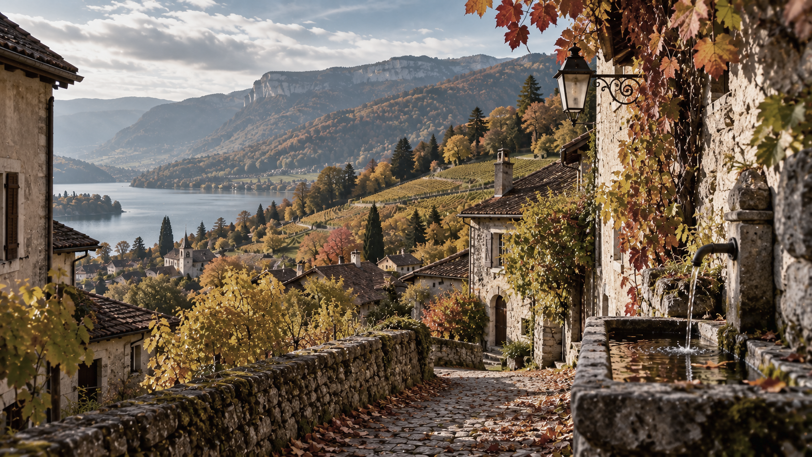 Il Canton Jura in autunno e i silenti borghi